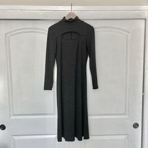 Anthropologie Cutout Knit Dress